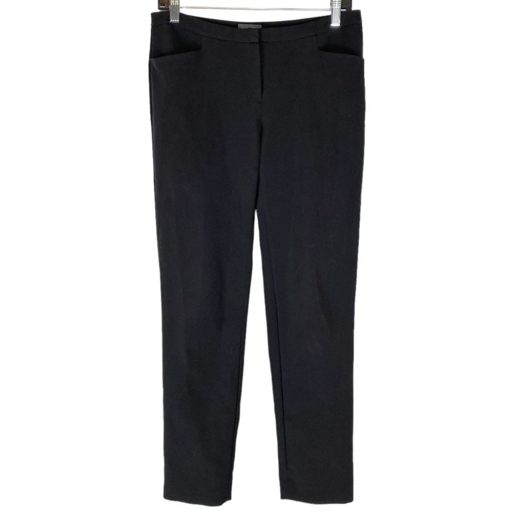 3/$30 Vince Camuto Black Slim Fit Cropped Trouser Size 2
